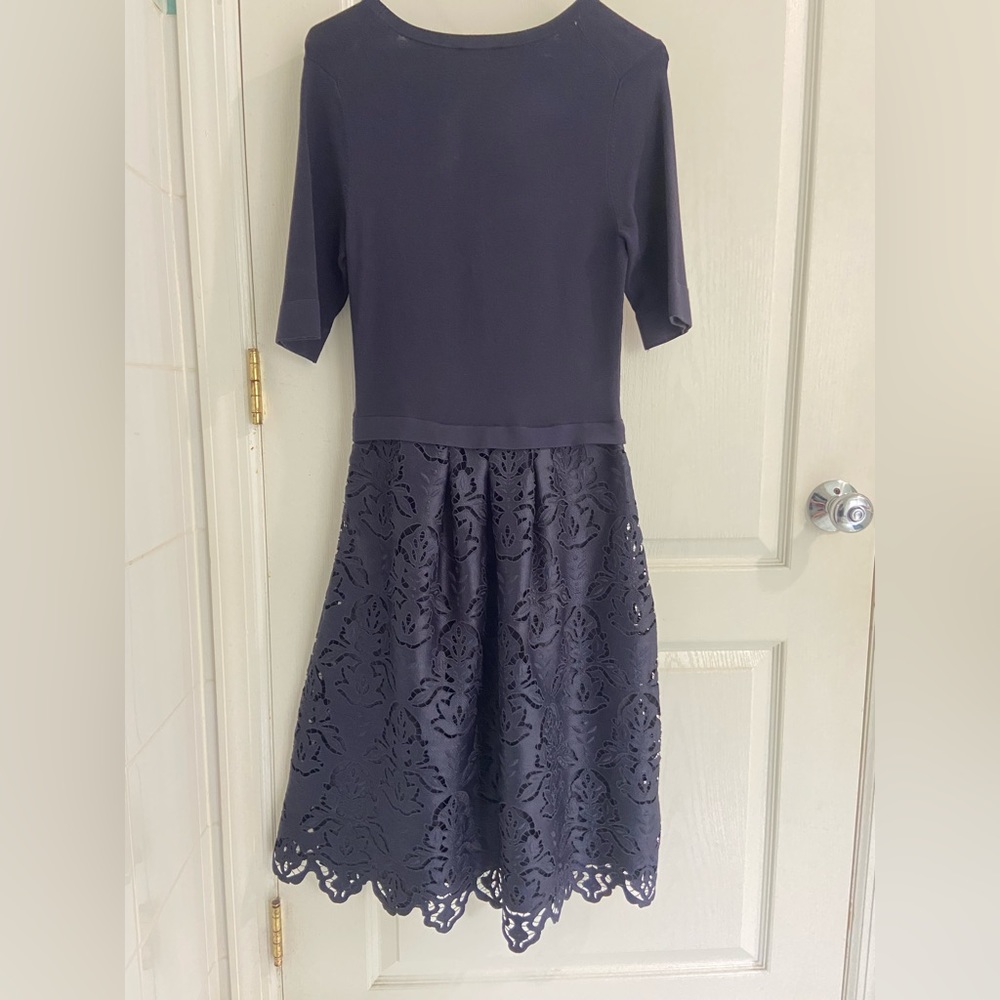 Ann Taylor mixed media dress. Size XS